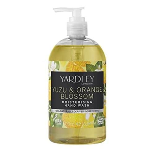 yardley yozu and orange hand wash
