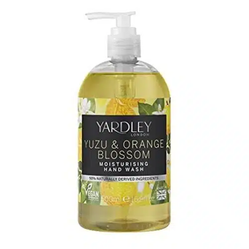 yardley yozu and orange hand wash