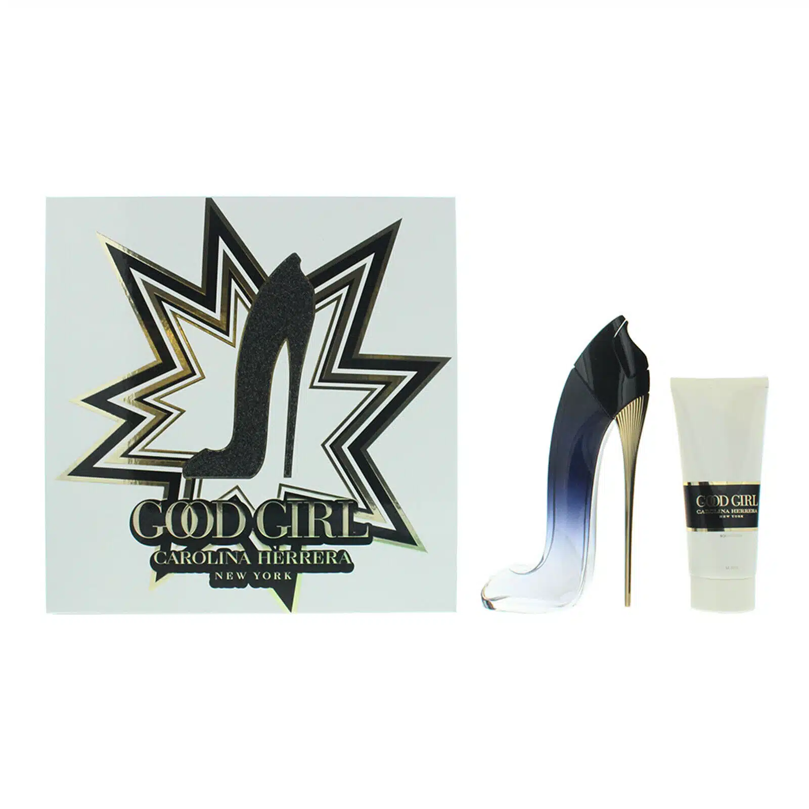 carolina herrera good girl legere gift set 80ml edp 100ml body lotion
