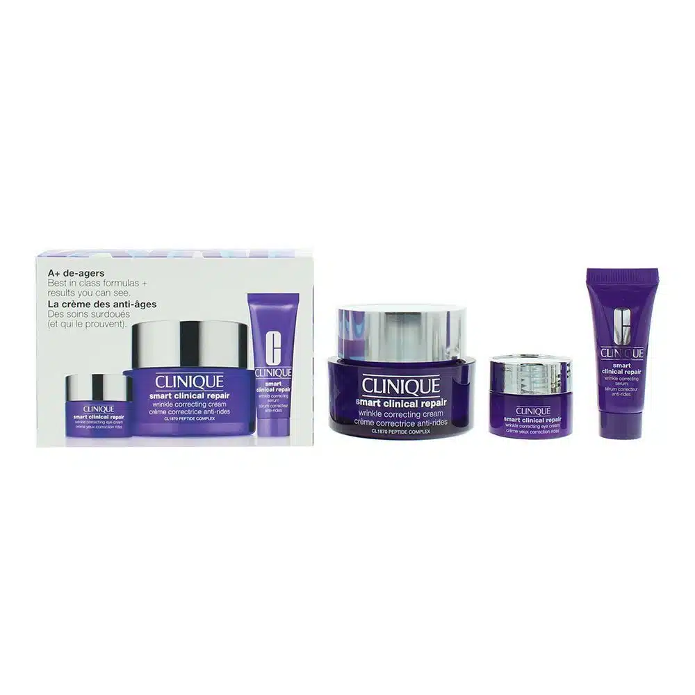 clinique smart clinical repair 3 piece gift set for women