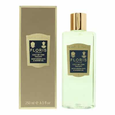 floris lily of the valley moisturising bath shower gel 250ml
