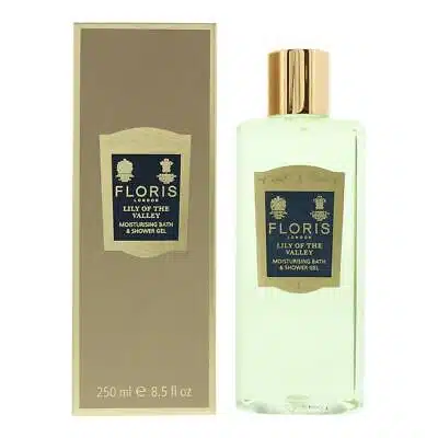 floris lily of the valley moisturising bath shower gel 250ml