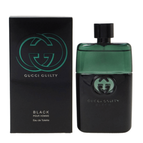 gucci guilty black 90ml eau de toilette pour homme edt spray for him