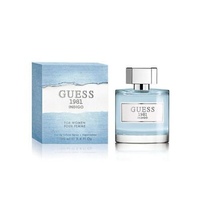guess 1981 indigo for women eau de toilette spray 100ml