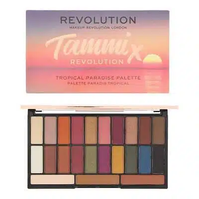 makeup revolution x tammi tropical paradise eyeshadow palette 223g