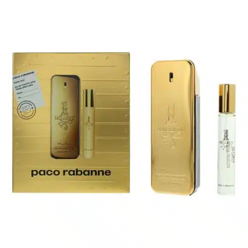 paco rabanne 1 million gift set 100ml edt 20ml edt