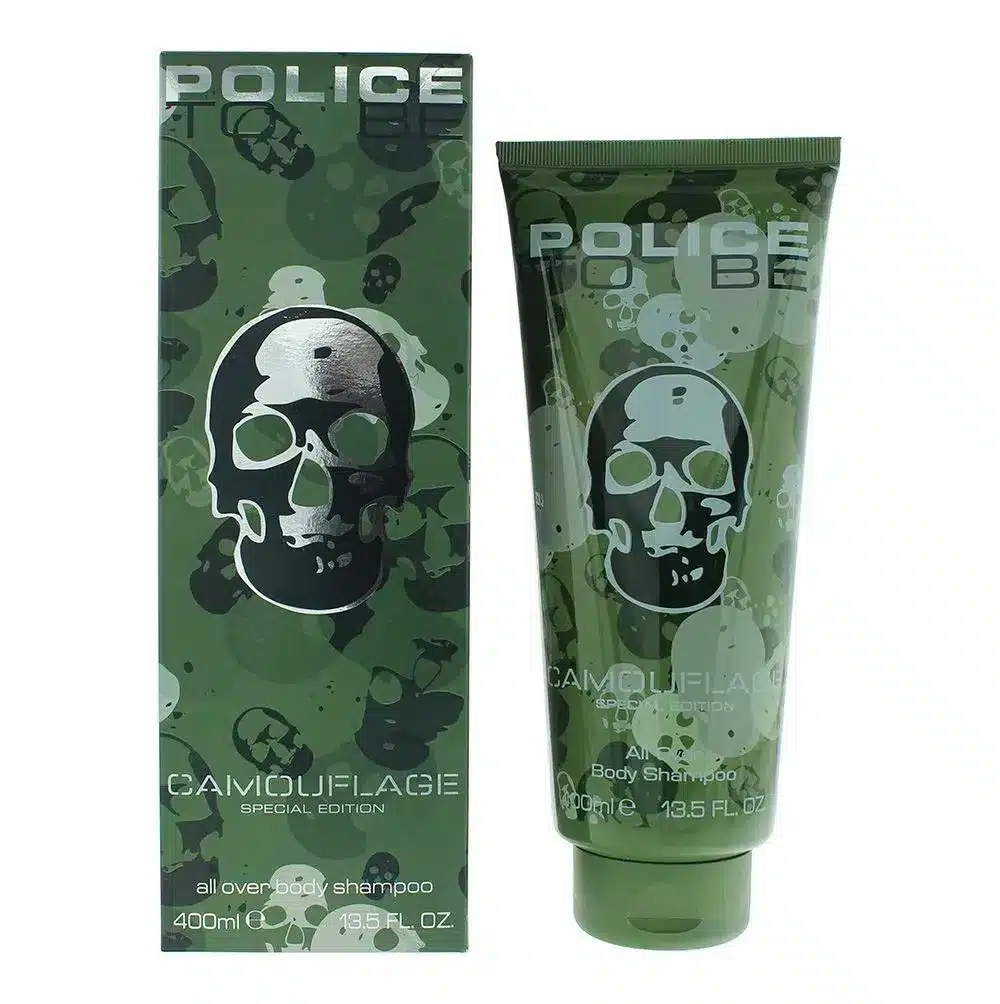 police camouflage all over body shampoo 400ml
