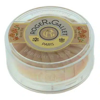 roger gallet tea rose perfumed soap 100g