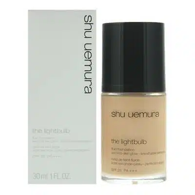shu uemura the lightbulb spf 25 654 medium shell fluid foundation 30ml