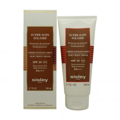 Sisley Super Soin Solaire Silky Body Sun Cream SPF30 200ml