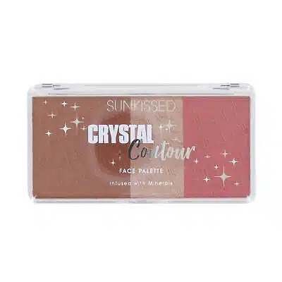 sunkissed crystal contour face palette 24g