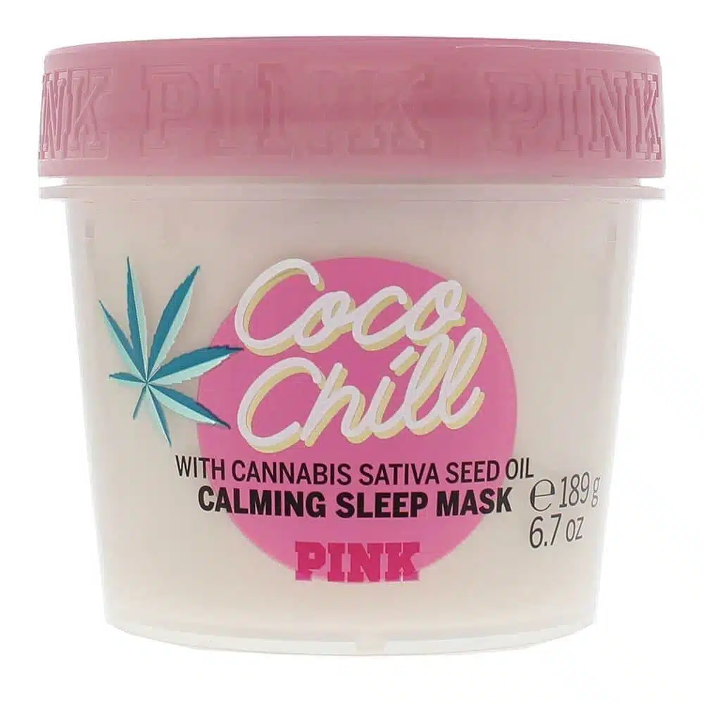 victoria secret pink coco chill calming sleep mask 189g