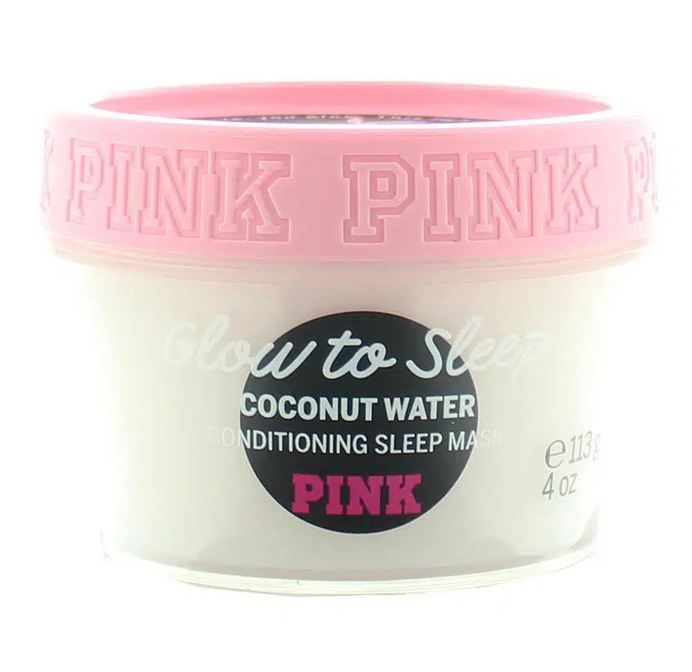victoria secret pink glow to sleep coconut water conditioning sleep mask 135ml