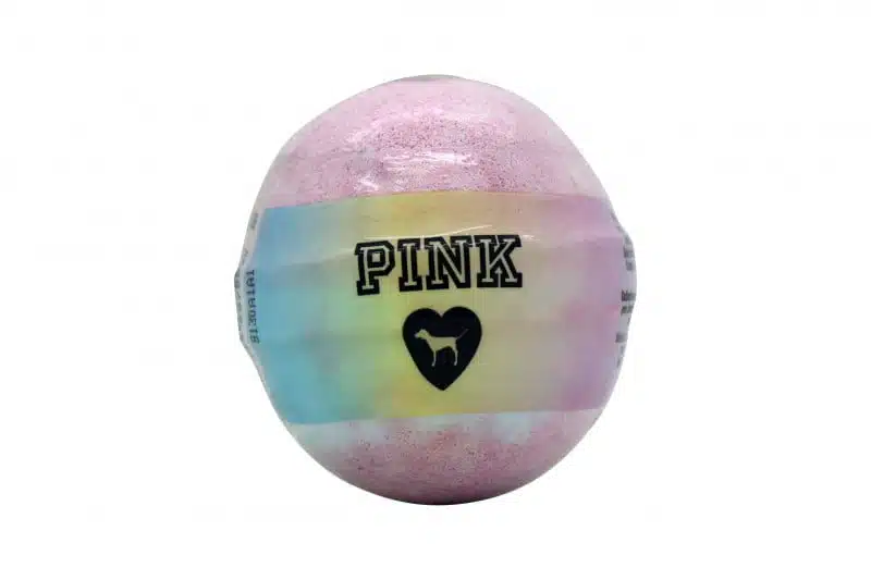 victoria secret pink unicorn vibes bath bomb vanilla sugar scented