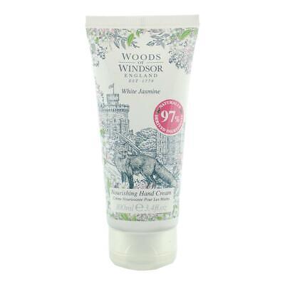 woods of windsor white jasmine nourishing hand cream 100ml