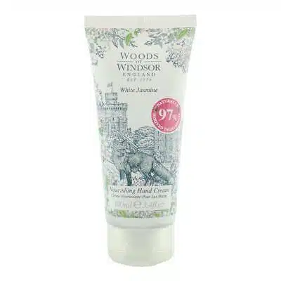 woods of windsor white jasmine nourishing hand cream 100ml