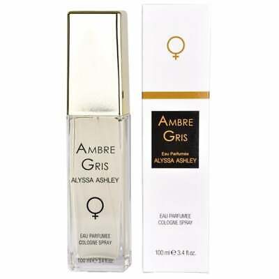 alyssa ashley ambre gris eau parfumee 100ml cologne spray