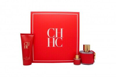 carolina herrera ch gift set 100ml edt 100ml body lotion 8ml edt women s