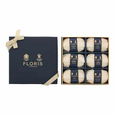 floris luxury soap collection 6x100g for
