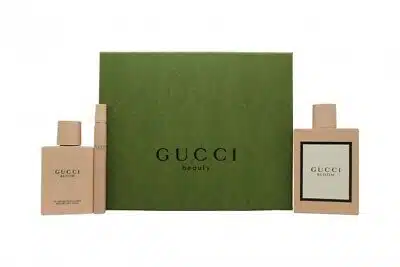 gucci bloom gift set 100ml edp 100ml body lotion 10ml edp women s