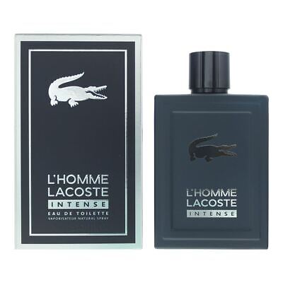 lacoste l homme intense eau de toilette 150ml men spray