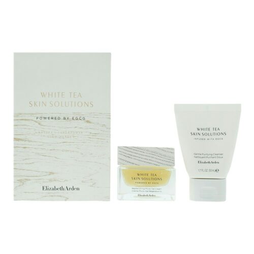 Elizabeth Arden White Tea Skin Solutions Gift Set 50ml Replenishing Micro Gel-Cream + 50ml Gentle Purifying Cleanser Elizabeth Arden White Tea Skin Solutions Gift Set 50ml Replenishing Micro Gel-Cream + 50ml Gentle Purifying Cleanser